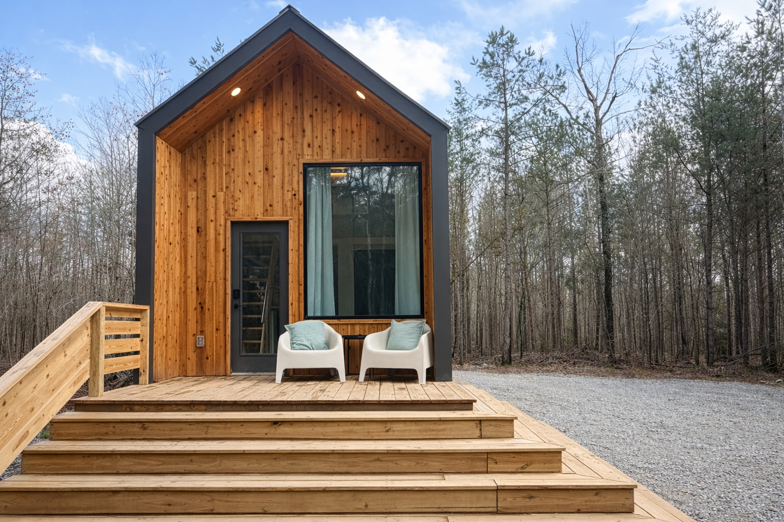 Cabin exterior